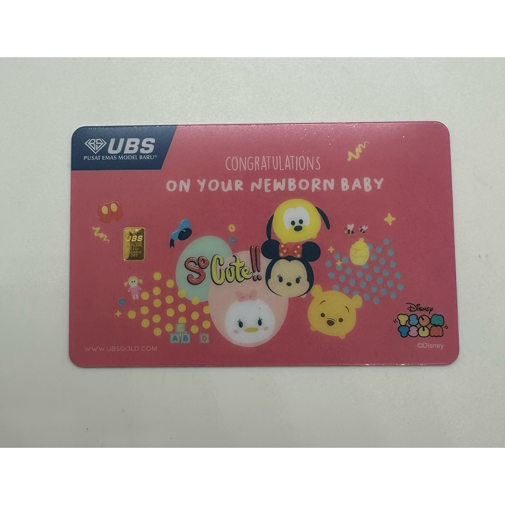 Logam Mulia LM UBS Gift Series 0,1gr