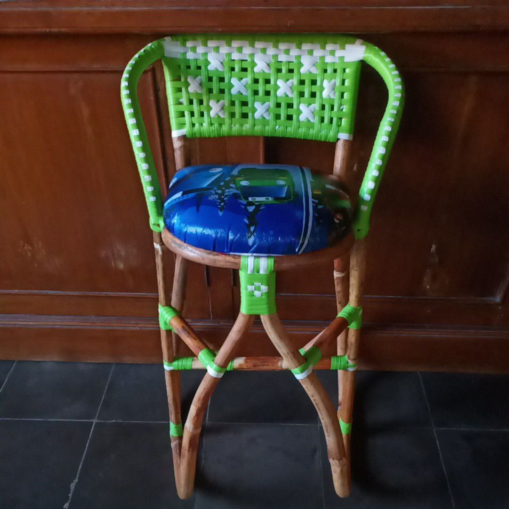 Mamolly_Mart Kursi Rotan Boncengan Anak Motor Suzuki Skywave Lilitan Setengah & Full Dengan & Tanpa