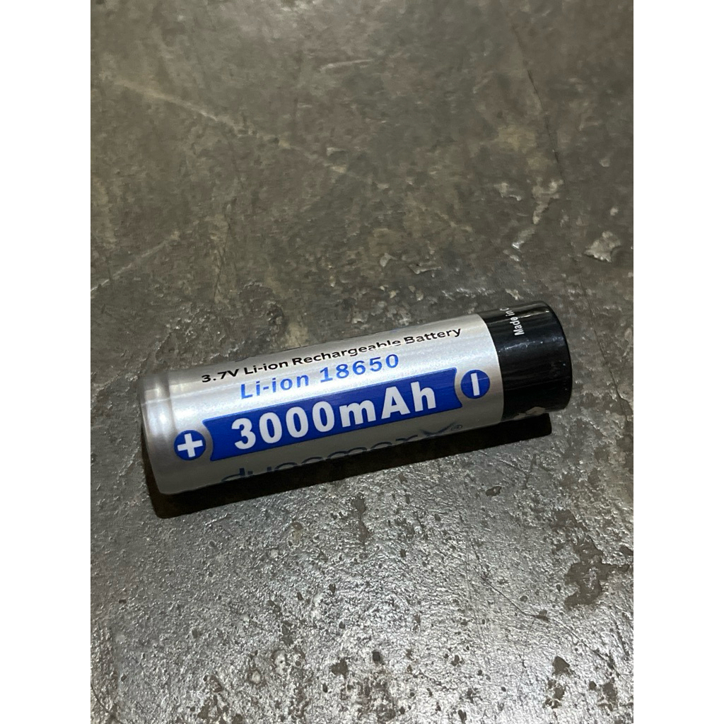 Baterai 18650 Dynamax 3.7V 3000mAh