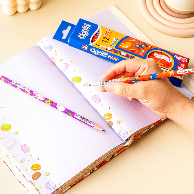 

Asaba Stationery-Agatis Neopex 2B Imaji Pet Series [Card Box 12 pcs]-pensil 2B-pensil murah-pensil karakter-pensil ujian