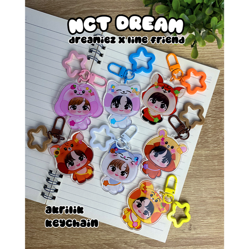 

DREAMIEZ x LINE FRIENDS STICKERPACK & KEYCHAIN CHARACTER by kokiroge.art