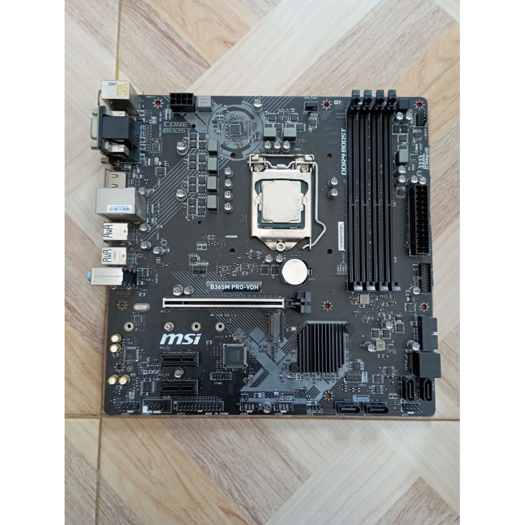 PAKET MOTHERBOARD MSI B365M PRO-VDH + PROCESSOR i5-9400f