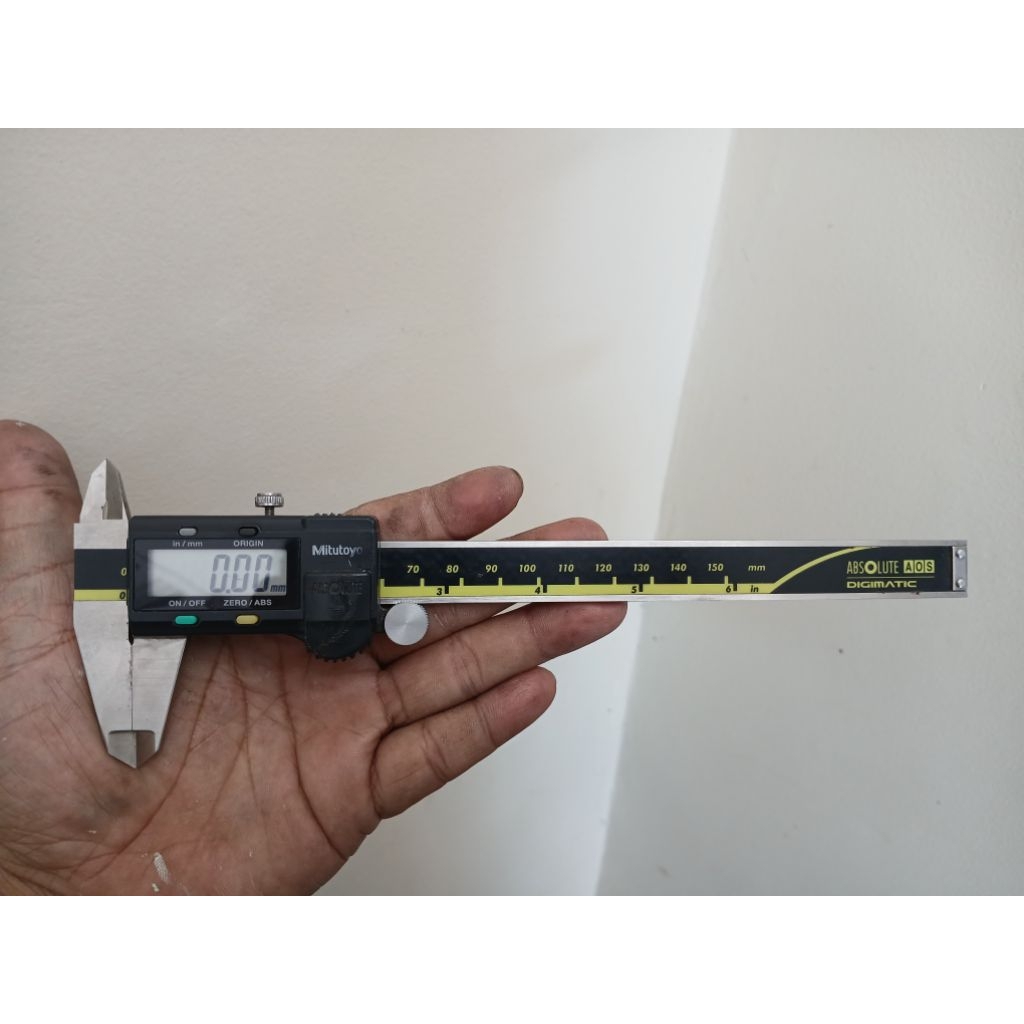 Jangka sorong sigmat digimatic vernier mitutoyo japan 150mm micrometer caliper 6 in inchi 500-171-30