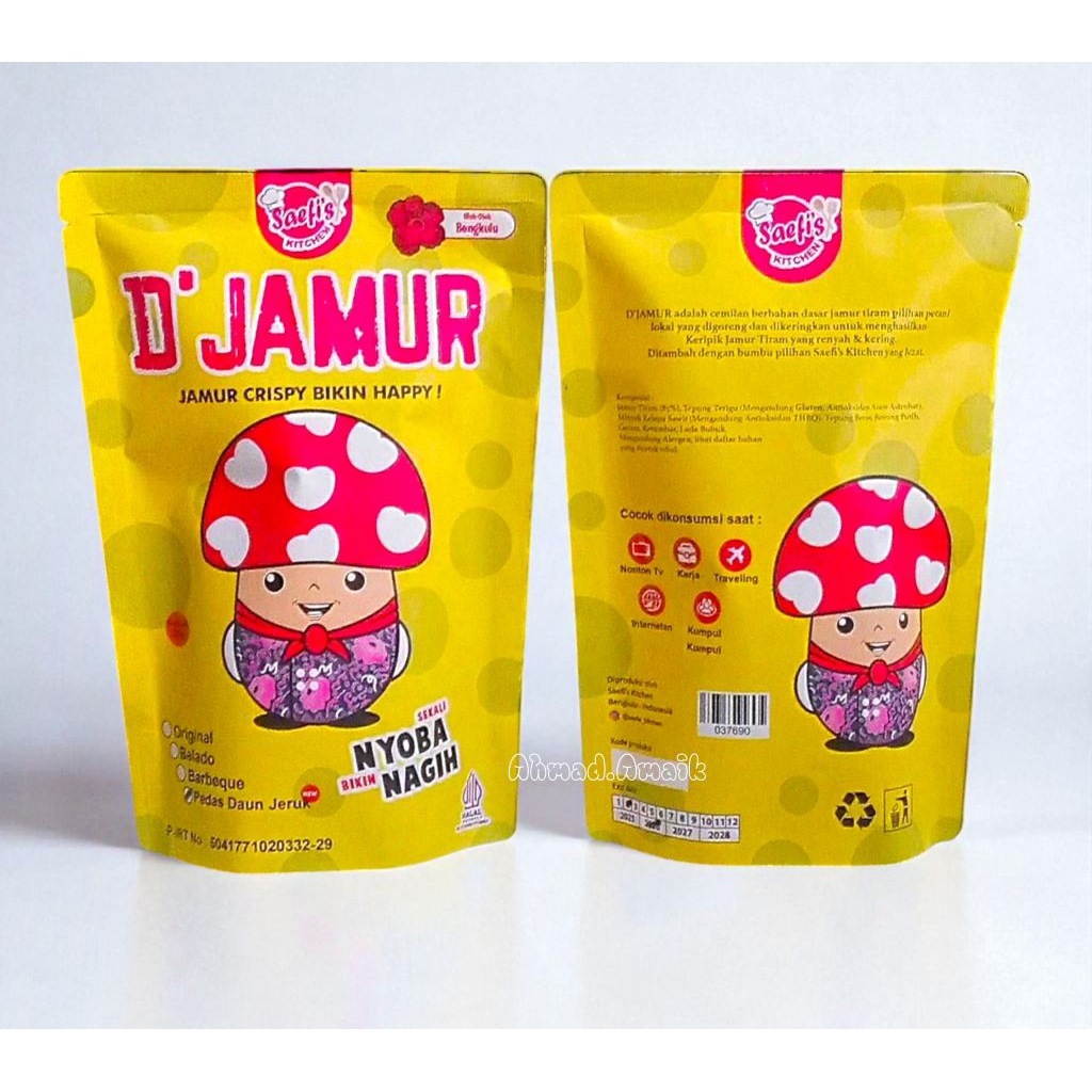 

Keripik Jamur D'Jamur Khas Bengkulu