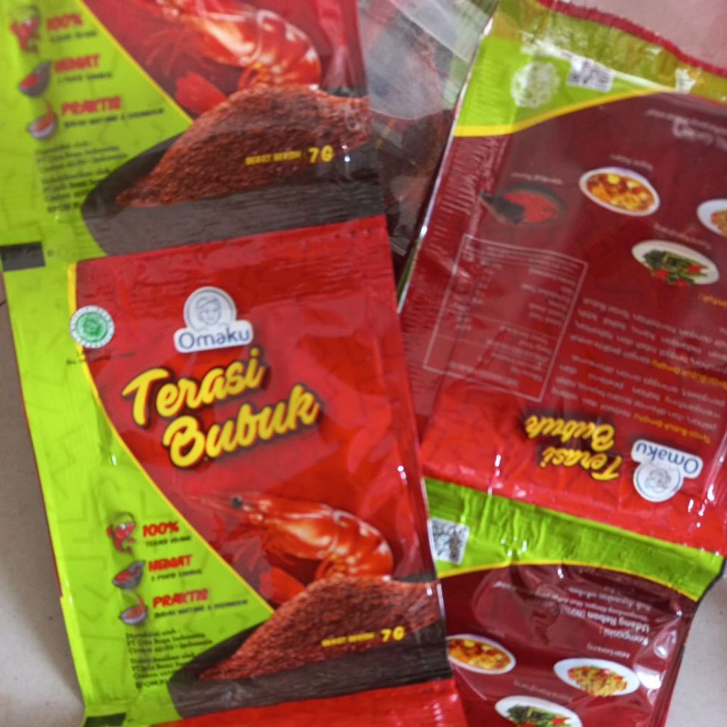 

Terasi Bubuk Omaku Sachet 7 gr