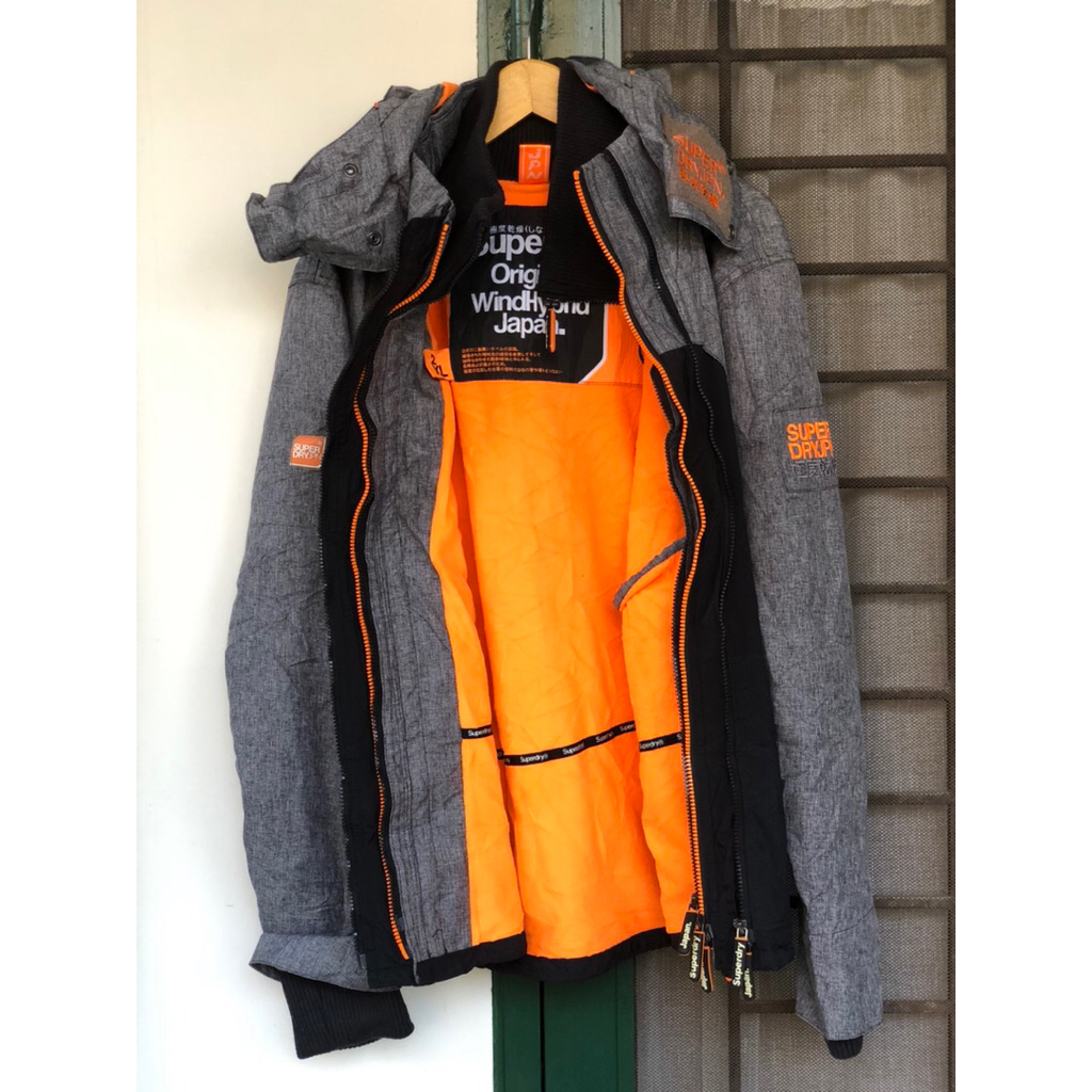(SALE) Super dry japan jacket / superdry jacket / superdry parka jacket