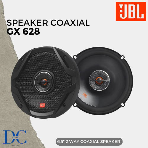 Speaker 2-Way Coaxial Mobil - Speaker JBL GX 628 - 6.5 Inch - 2-Way Coaxial System - Speaker Audio M