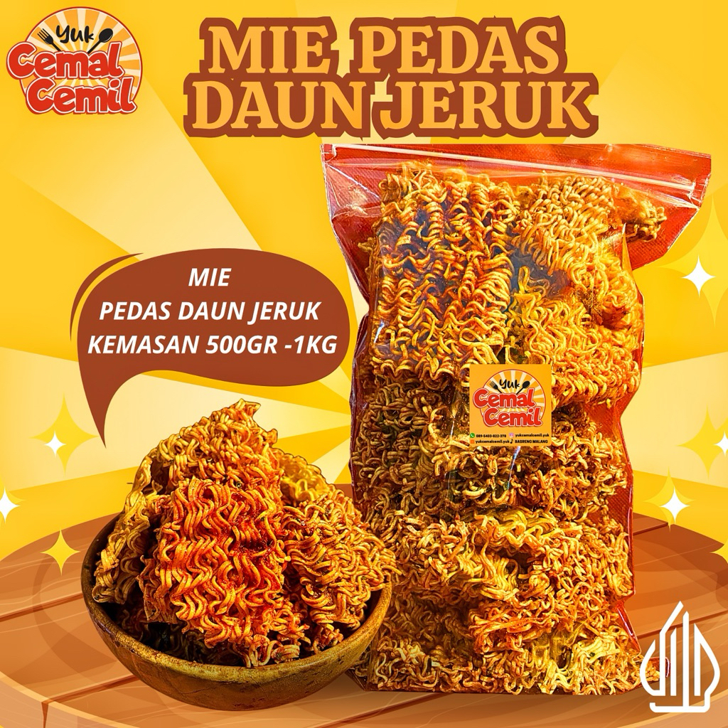 

MIE PEDAS DAUN JERUK | MIE PEDAS 1KG