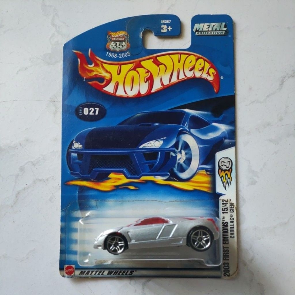 Hotwheels 2003 First Editions Cadillac Cien