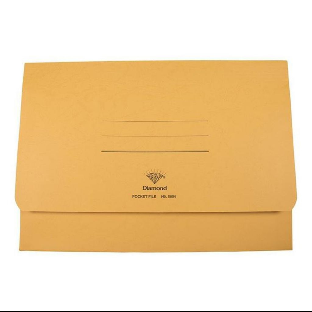 

Map Diamond 5004 / Map Pocket File ( 1 dus isi 50 pcs )