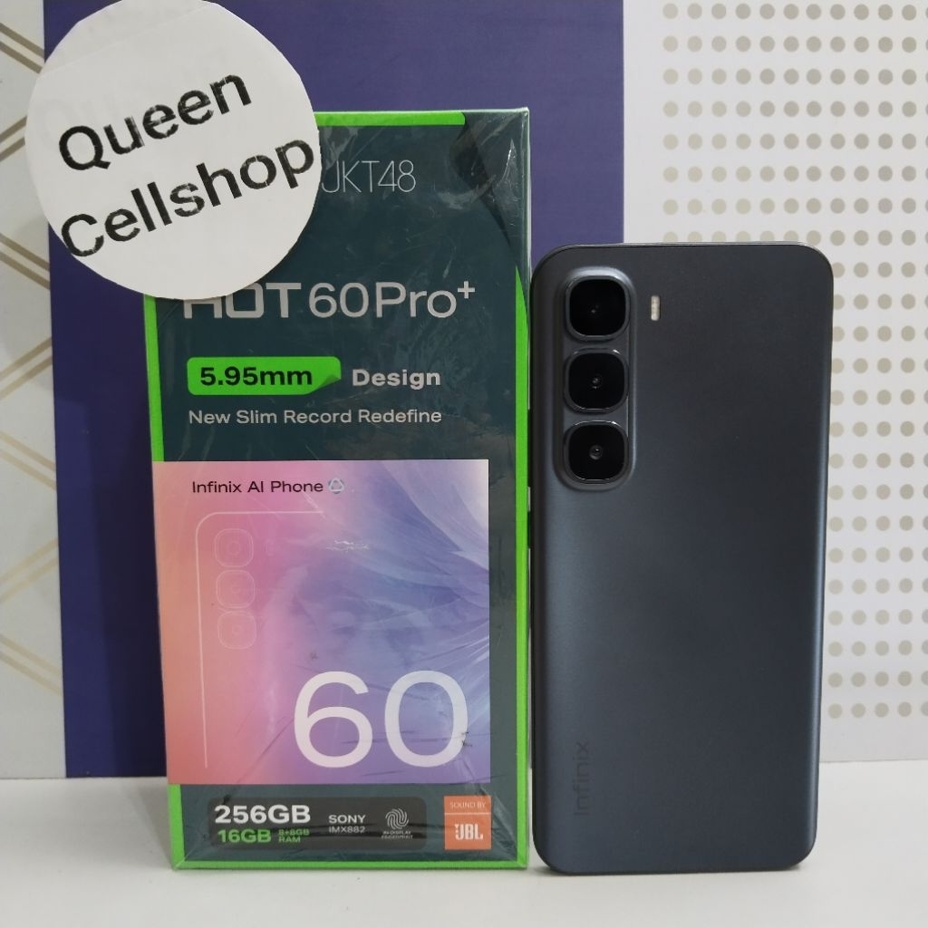 INFINIX HOT 60 PRO PLUS 8/128 8/256 SECOND FULLSET