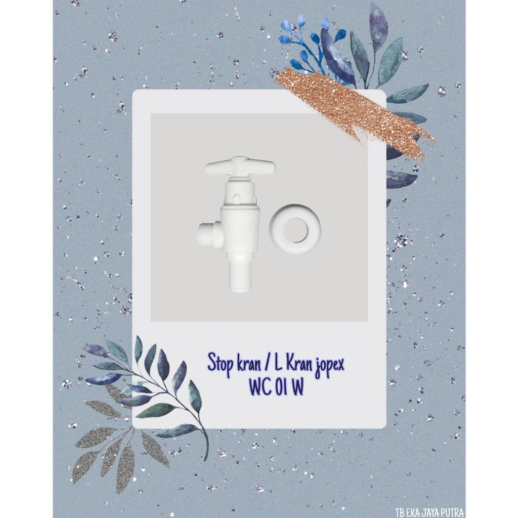 Stop kran / L Kran jopex WC 01 W