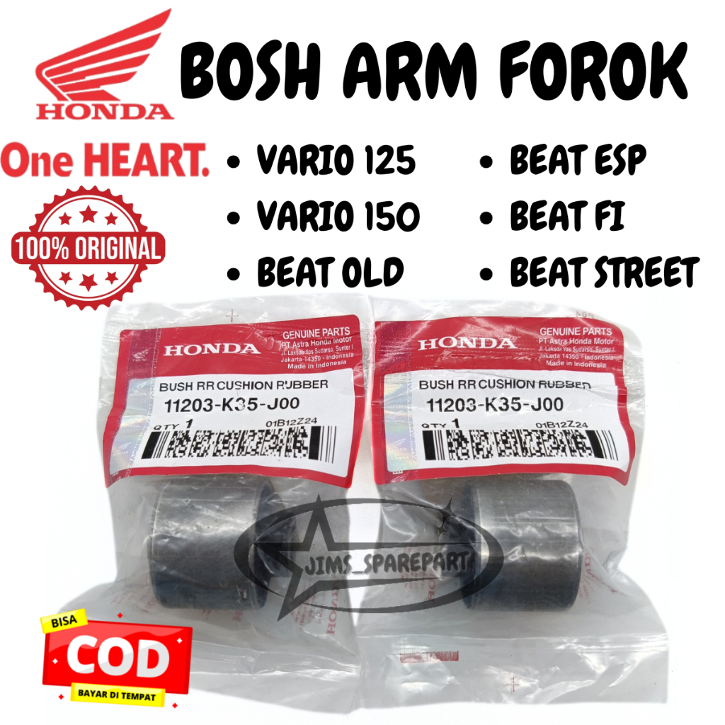 ORIGINAL 100% BOSH FORK SWING ARM SASIS HONDA K35 VARIO 125 150 BEAT OLD LAMA ESP FI STREET KUALITAS