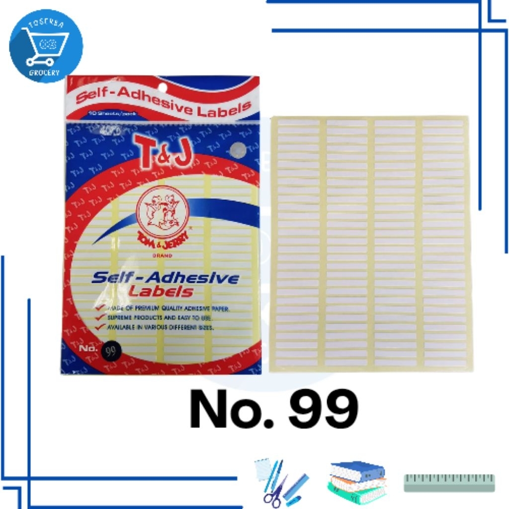 

LABEL STICKER TOM & JERRY PerBox No.99 / No.103 / No. 121