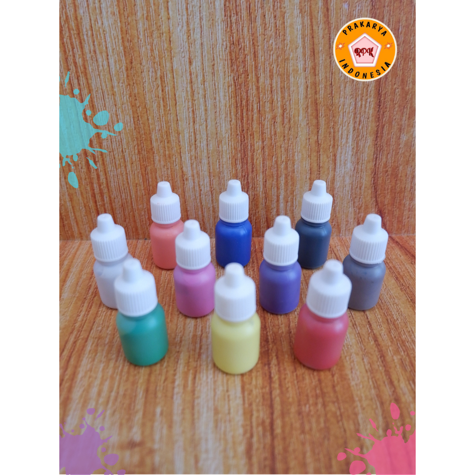 

cat tekstil kain siap pakai 15ml, 50ml, 100ml