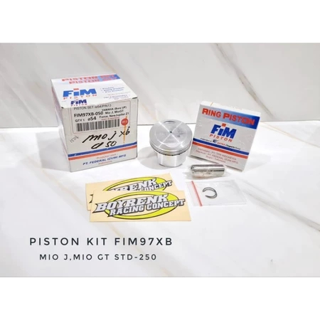 FIM97XB FIM 97 XB FIM PISTON KIT Mio J, Mio GT, Jupiter Z1, Vega Force Bore Up 53.5/54/54.5/55/55.5/