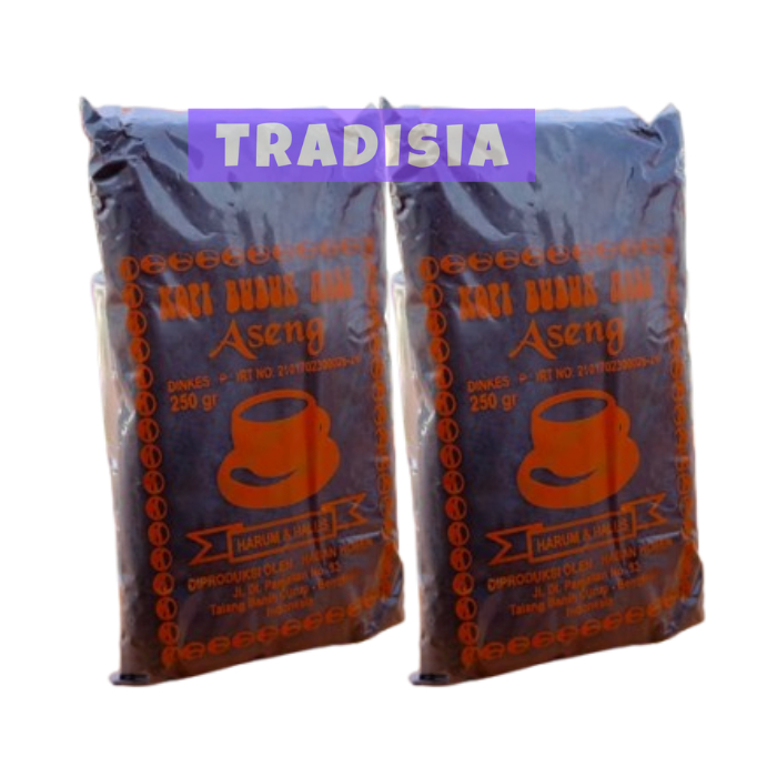 

Kopi Bubuk Aseng 500 gram (2 x 250 gram )