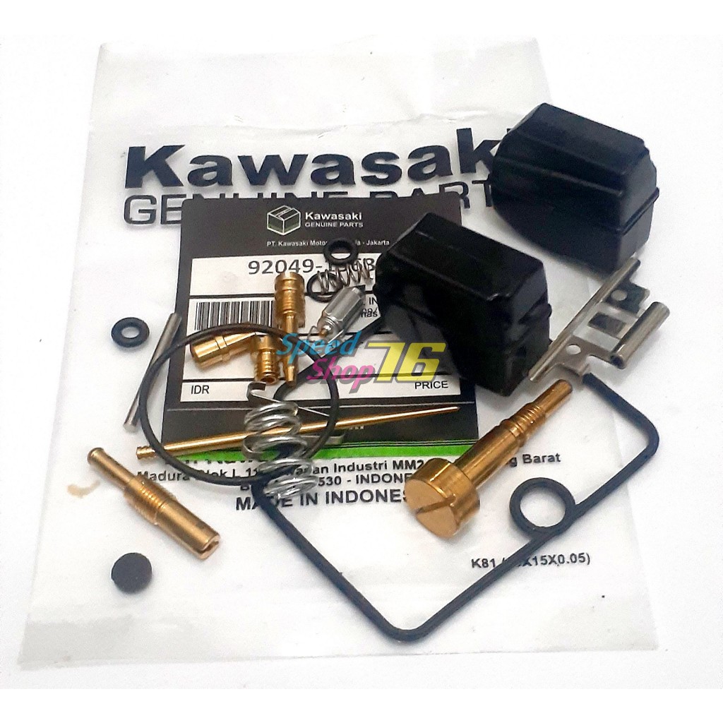 SP76  PELAMPUNG KARBU + REPARKIT REPAIRKIT REPAIR KIT ISI KARBU KARBURATOR NINJA RR PE28 PE 28 KAWAS