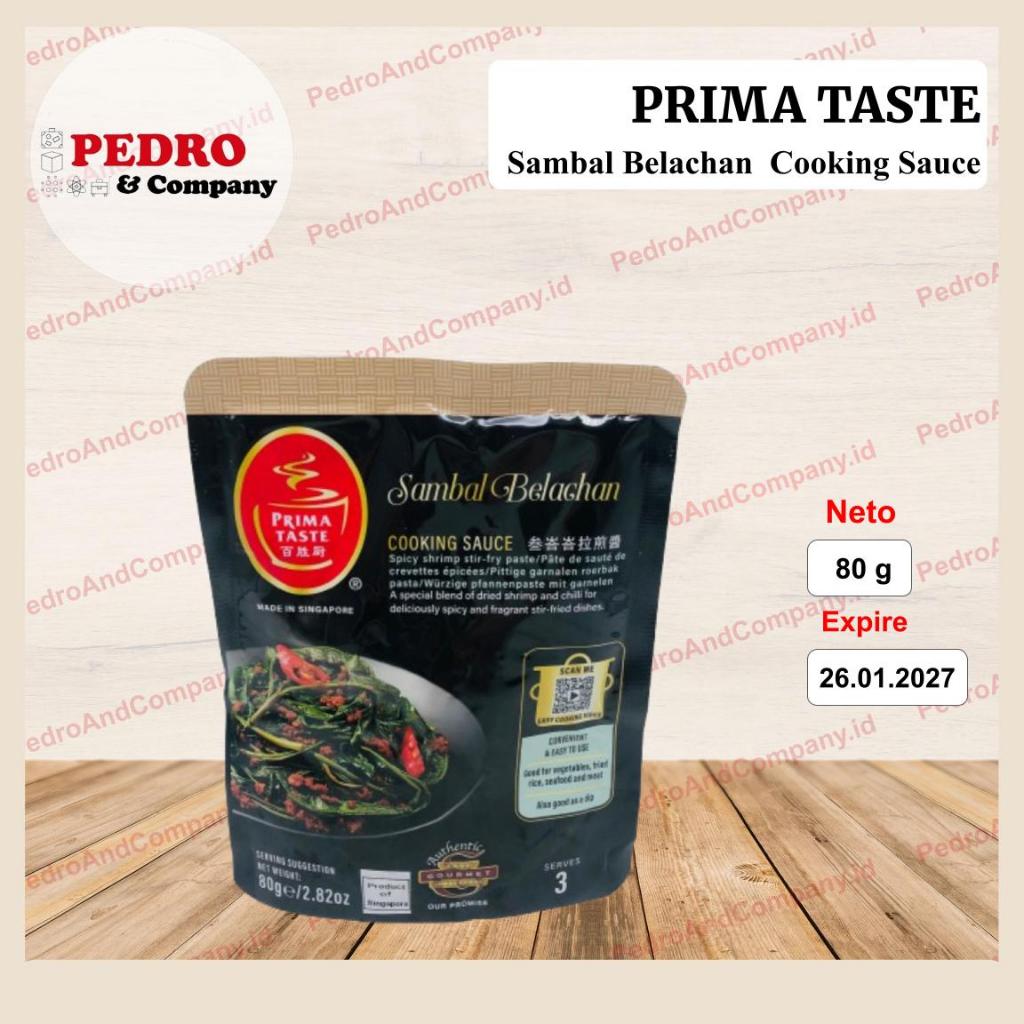 

Prima Taste Sambal Belachan paste 80 gram sambel belacan spicy shrimp