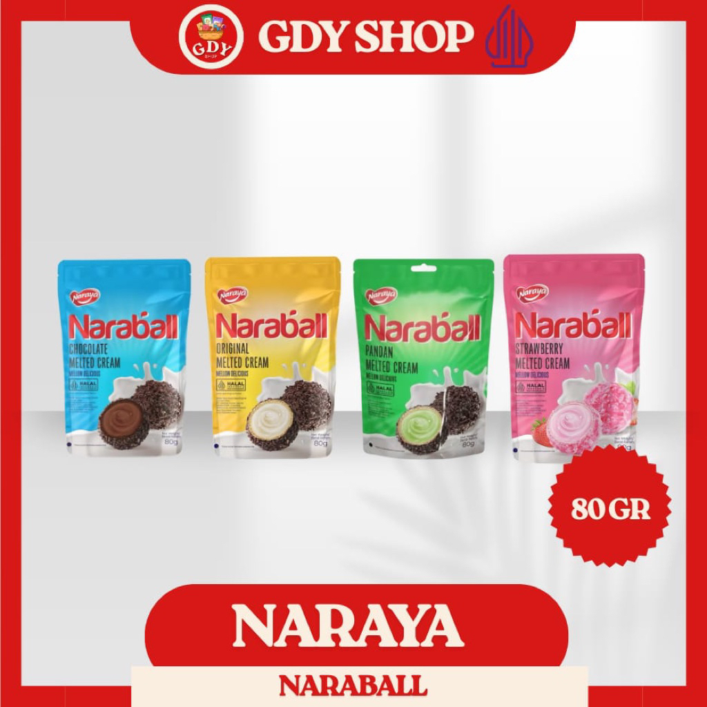 

Naraya Naraball 80g Wafer Salut Cookies 80gr