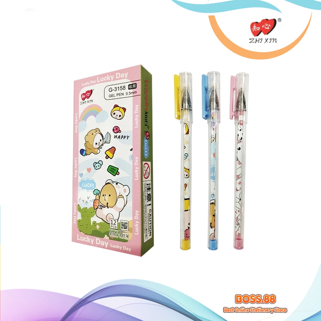 

GEL PEN ECERAN ZHI XIN G-3158 (1 PCS)