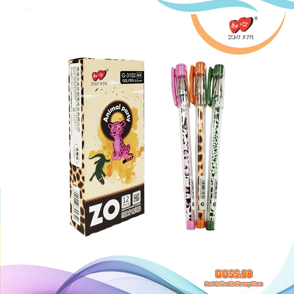

GEL PEN ZHI XIN G-3152 (12 PCS)