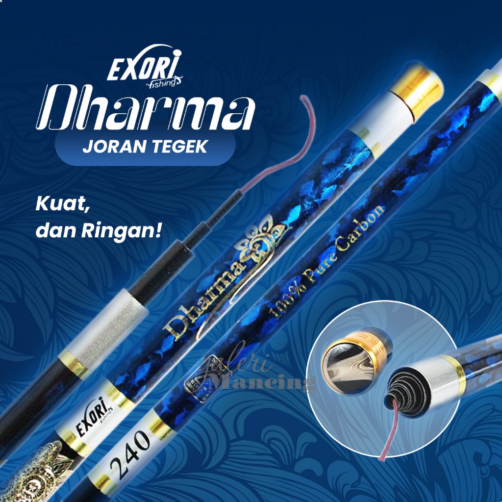 JORAN TEGEK EXORI DHARMA | JORAN RUAS PENDEK | Aneka Raya Pancing