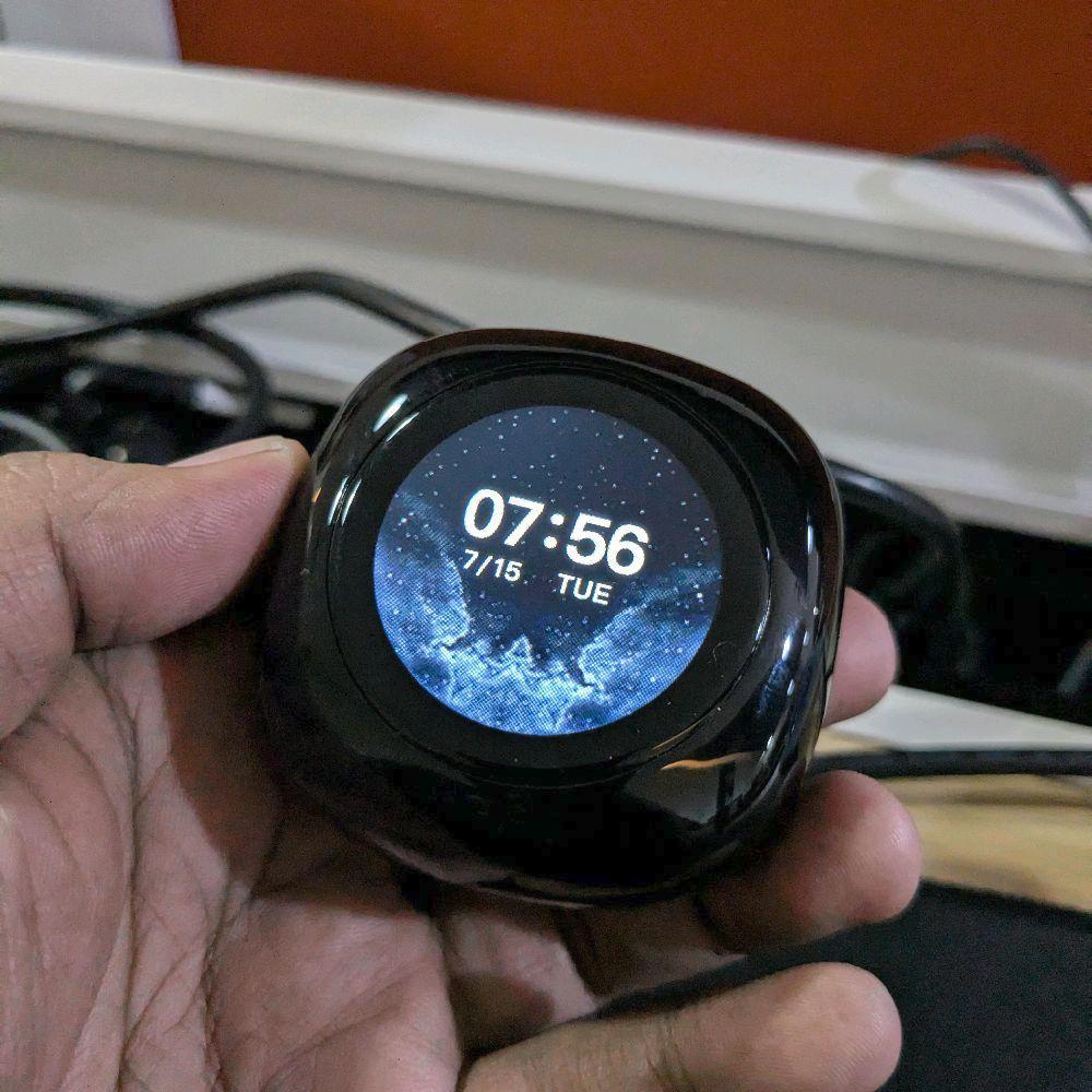 KiiP Wireless OWS DTH8 Smart Headset Bluetooth Earphone TWS Digital Display SD Card