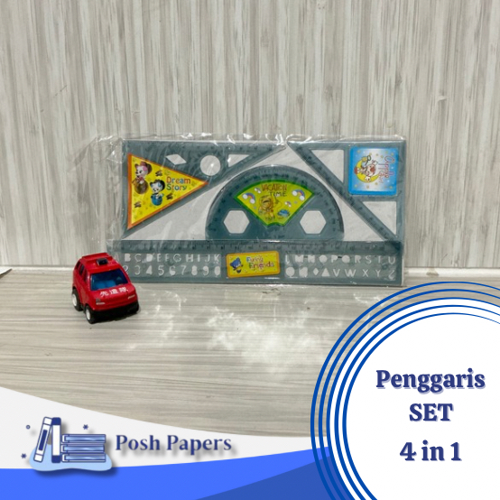 

[MURAH] PENGGARIS SET LENGKAP 4 in 1