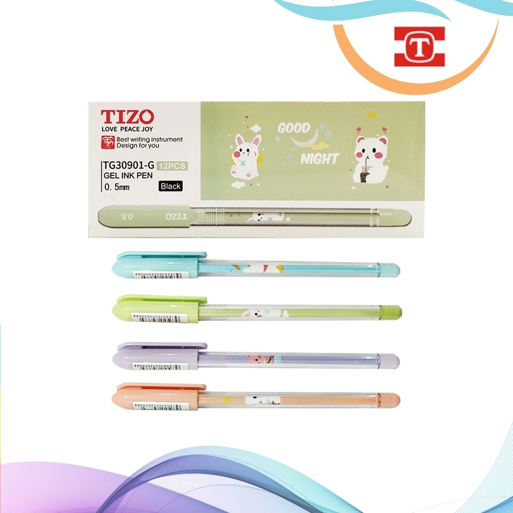 

GEL PEN TIZO TG 30901 (12 PCS)