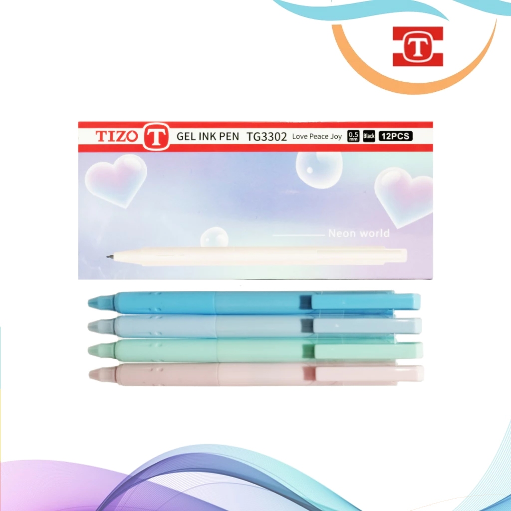 

GEL PEN TIZO TG-3302 (12 PCS)