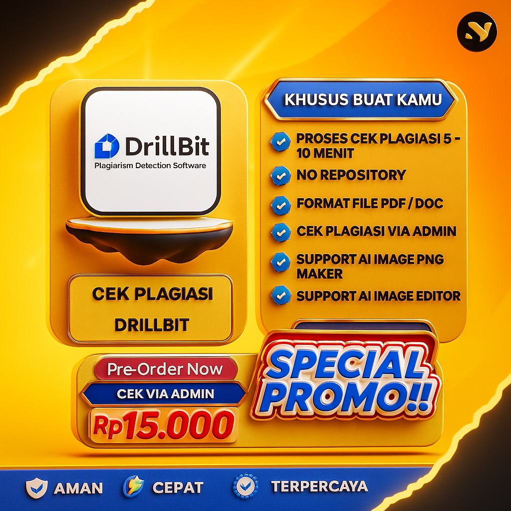 CEK PLAGIASI DRILLBIT : Cek Plagiasi Alternatif Turnitin & Xchecker