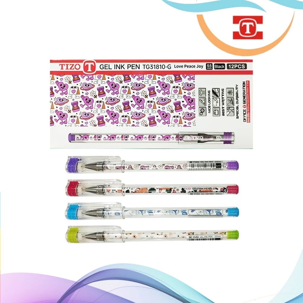 

GEL PEN TIZO TG-31810 (12 PCS)