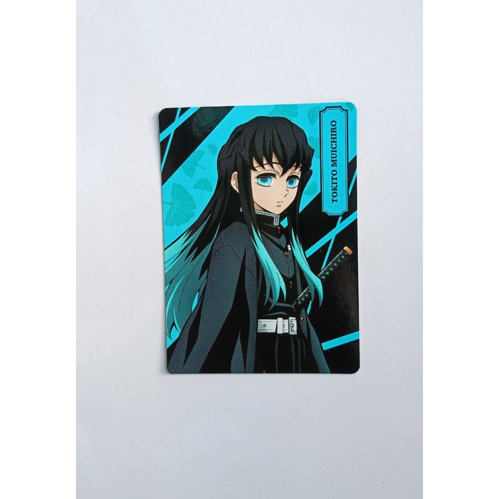 Kartu Family Mart x Demon Slayer Tokito Muichiro (Family Mart x Demon Slayer)