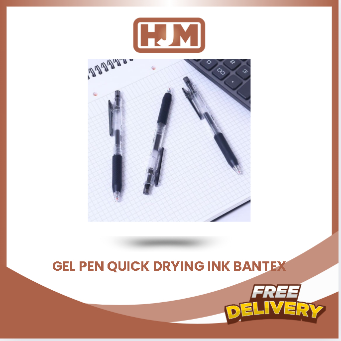 

BANTEX GEL PEN 0,5mm QUICKLY DRYING INK BG1110