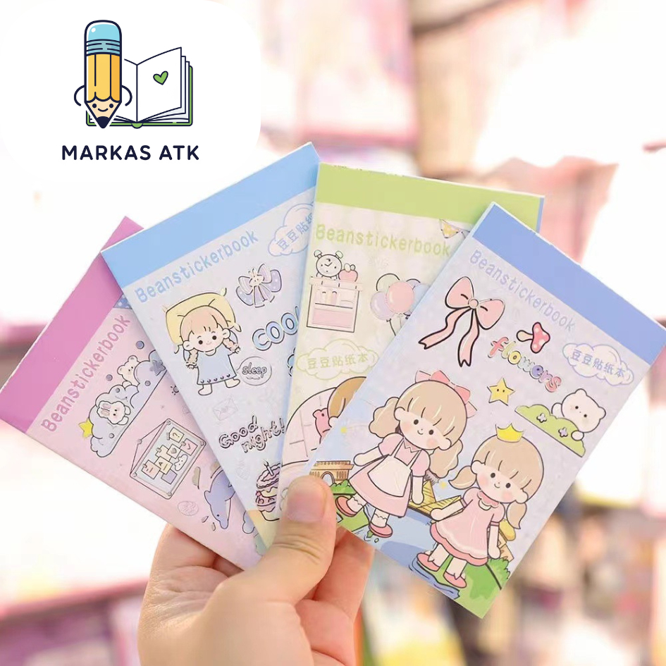 

Buku Stiker A5 Isi Banyak Stiker Lucu Anti Air Untuk Hiasan Jurnal Botol Minum Laptop Mainan Edukasi Anak Kado Souvenir Murah COD