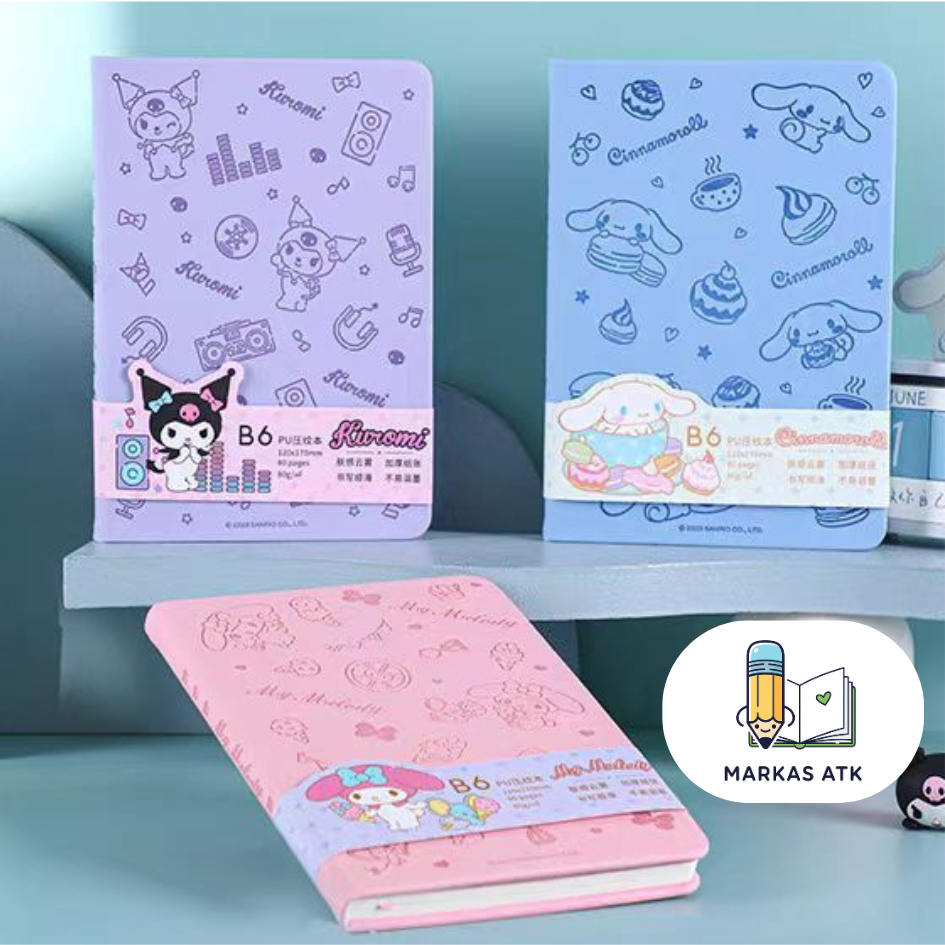 

Notebook Sanrio Hardcover Tebal Buku Catatan Karakter Kuromi Melody Hello Kitty Aesthetic Lucu Untuk Diary Agenda Sekolah Kantor Termurah COD