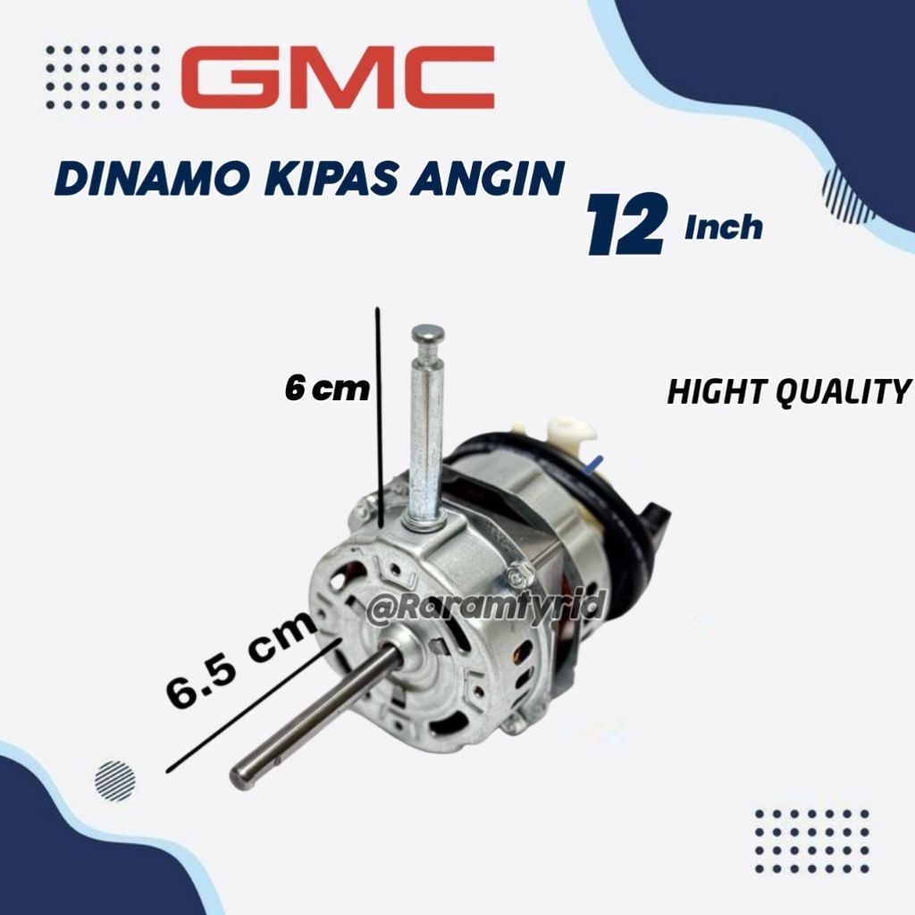 DINAMO KIPAS ANGIN GMC/MESIN KIPAS 2 in 1 Advance TDS OKAYAMA  12inch