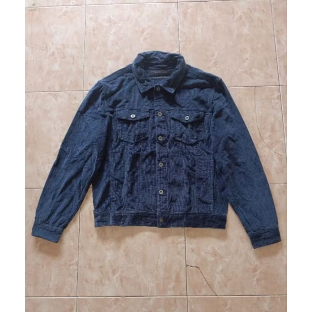 Jaket trucker corduroy Zara Man