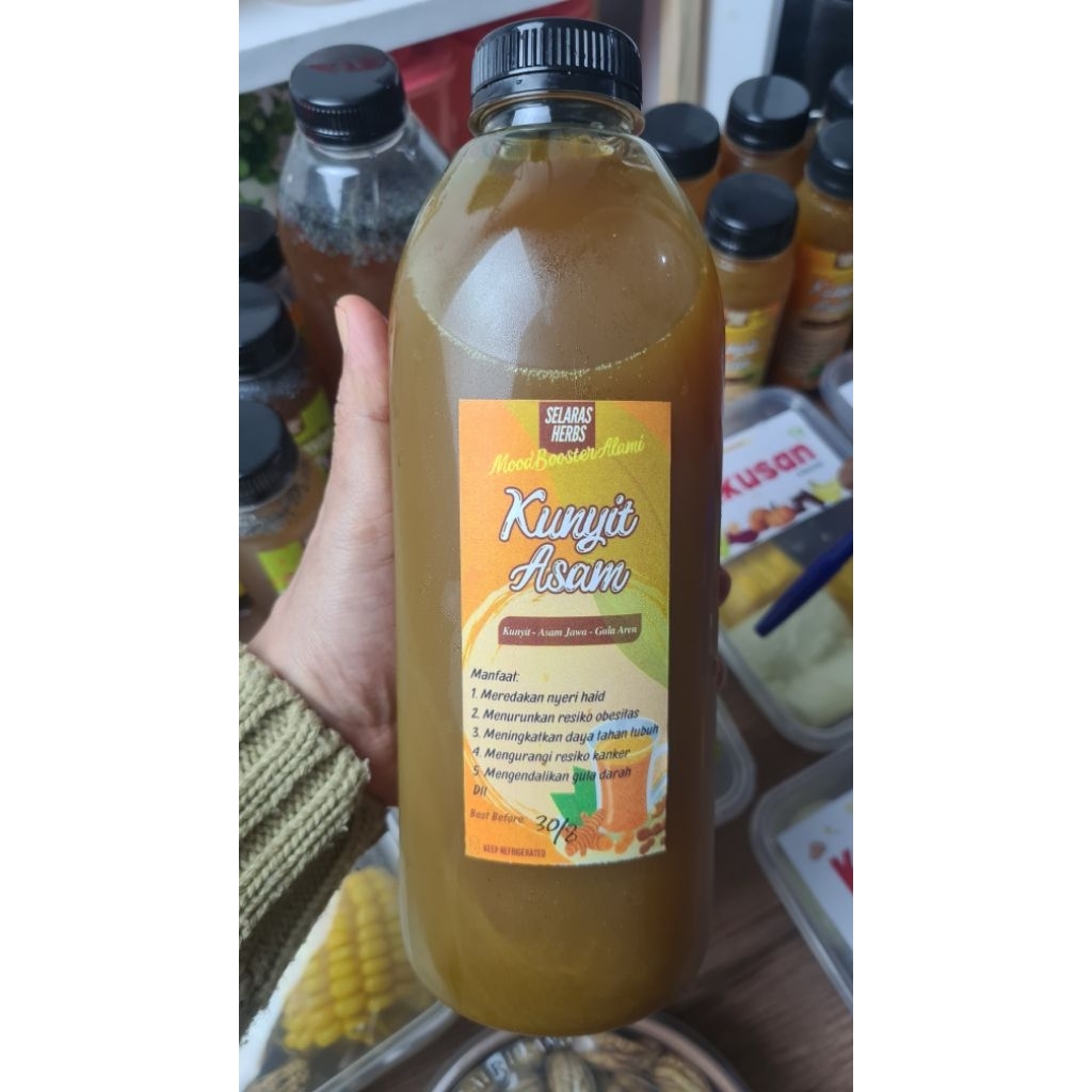 

Jamu 1L Kunyit Asam