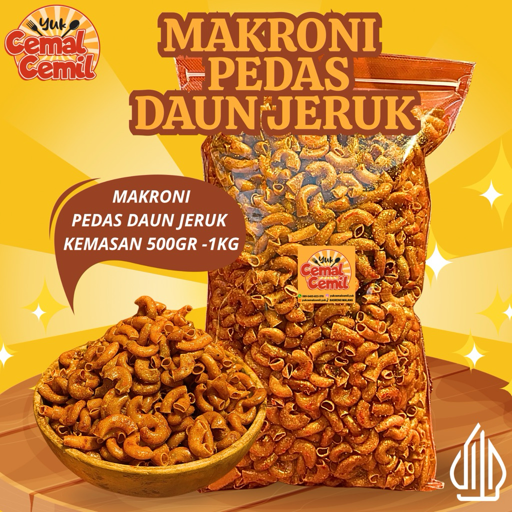 

MAKRONI CIKRUH PEDAS DAUN JERUK 1 KG
