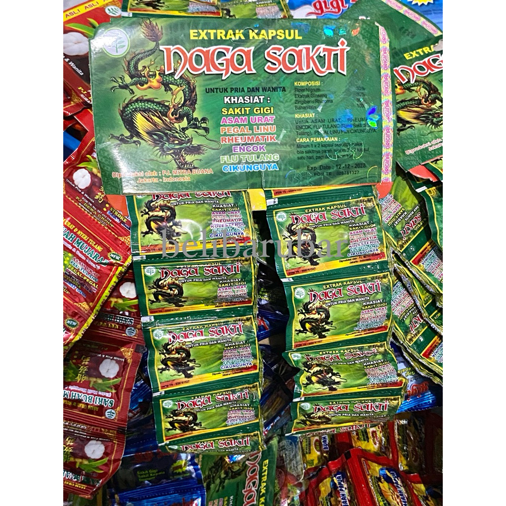 

NAGA SAKTI JAMU KAPSUL ASAM URAT ORIGINAL