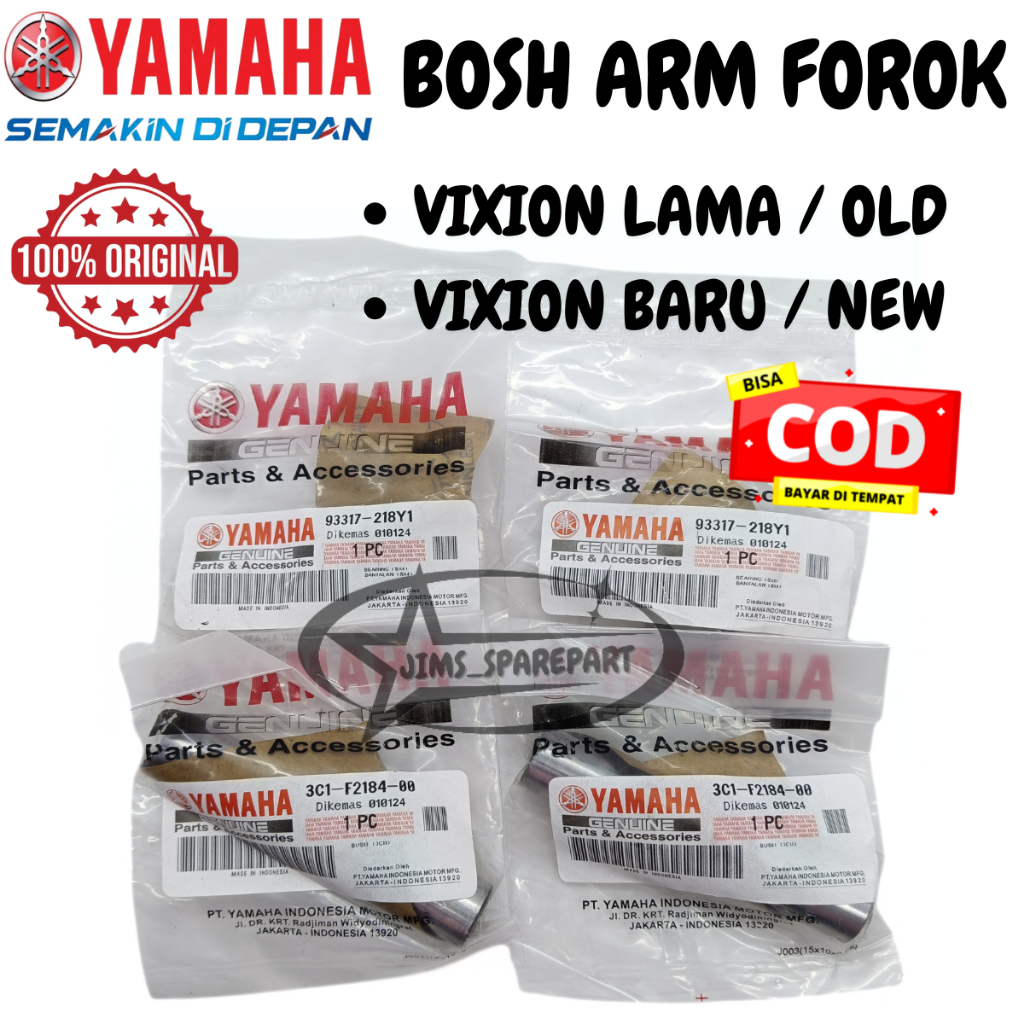 ORIGINAL 100% BOSH FORK SWING ARM SASIS YAMAHA 3C1 VIXION OLD LAMA NEW BARU KUALITAS ASLI ORI YGP BO