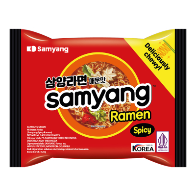 

Samyang Mi Instan Ramen Pedas 120 g