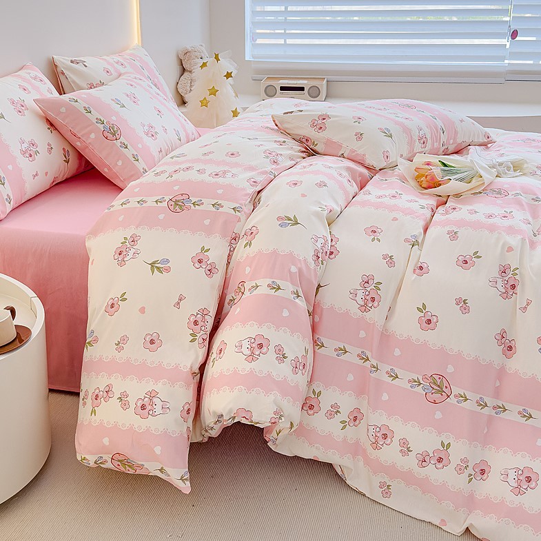 MURAH LEBAY grosir_solo SPREI HOMEMADE AESTHETIC DISPERSE 120, 160, 180 ANTI GESER MOTIF BUNGA