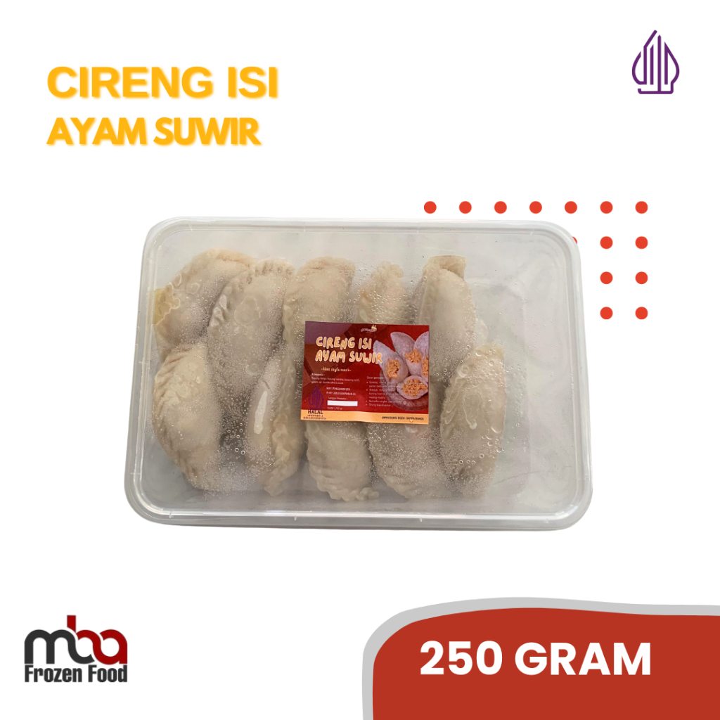 

CIRENG ISI 250 Gram /Cireng /Goreng /Ayam /Pedas /Baso /Bakso /Aci /Basoaci /Cuanki /Tulangrangu /Tulangmuda /Bandung /Kuah /Camilan /Snack /Frozenfood /Cingcay /Seblak /Jajanan