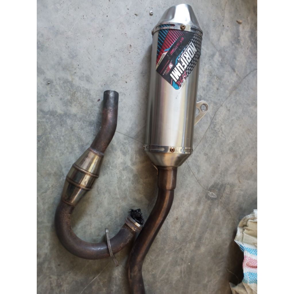 Knalpot Norifumi Nf Series KLX 150 Original (bekas)