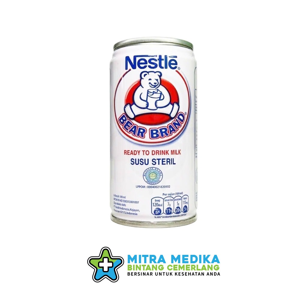 

BEAR BRAND SUSU SAPI MURNI STERIL (1 BOTOL KALENG)