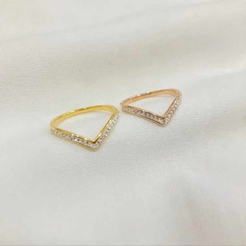 Cincin Pria Titanium Elegan Cincin tunangan couple