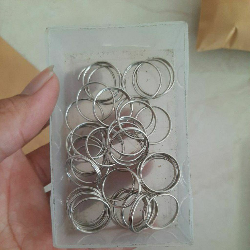 Ring gantungan kunci 100 gram . BAHAN DUPLIKAT KUNCI MOTOR . BAHAN DUPLIKAT KUNCI RUMAH . BAHAN DUPL